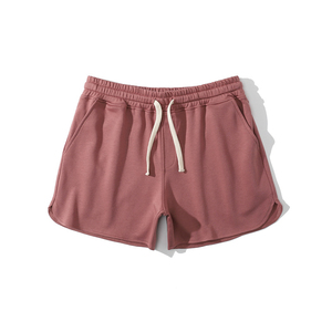 OEM ODM Ensemble chemise et short d'été 100% coton pour hommes, décontracté, à séchage rapide, double col rond, motif solide, écologique, prix de gros - Product Image 2