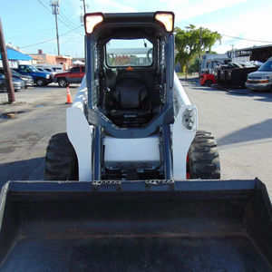 Chargeuse sur pneus d'occasion en bon état S740 Chargeur antidérapant avant S740 Mini chargeuse compacte d'occasion à vendre - Product Image 5