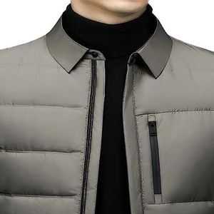 Veste matelassée de créateur Veste matelassée surdimensionnée en duvet bulle d'hiver pour hommes Veste matelassée personnalisée de haute qualité respirante - Product Image 5