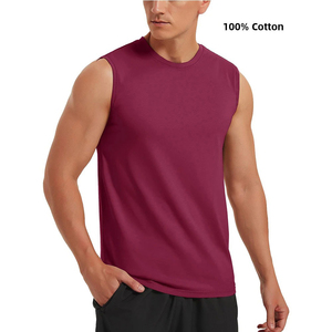 2024 été nouveauté à la mode col rond débardeurs pour hommes respirant décontracté 100% coton Plaid avec des Options de taille supérieure - Product Image 5