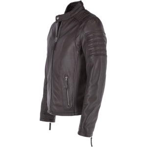 Venta al por mayor Chaquetas de las mujeres Ropa de moda Chaquetas de cuero genuino para las mujeres Venta caliente Chaquetas de cuero con estilo para las mujeres - Product Image 4