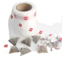 Benutzer definierte umwelt freundliche Nylon Mesh Tee Filter beutel Pyramide/flache Form Infuser mit Lager Heiß siegel Infuser für lose Tee Kräuter
