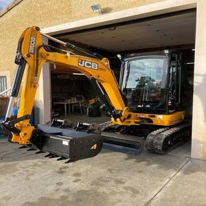 Prêt à l'emploi JCB 8025 ZTS chargeur frontal Yanmar moteur Huade noyau de cylindre hydraulique roulement pompe boîte de vitesses PLC chargeur sur chenilles série - Product Image 1