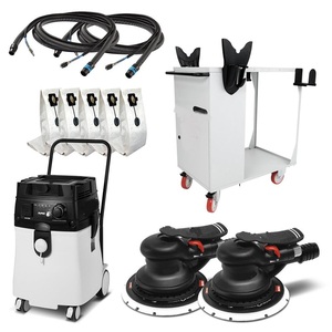 Accredit OFFER S245EPL/EP2CASE/3 3mm Random Orbital Pneumatic Palm Sander Twin Pack - Product Image 1