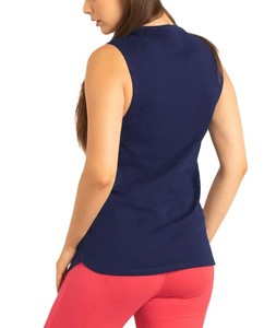 2025 Nueva camiseta sin mangas Chaleco de gimnasio para mujer oferta de verano Yoga deporte Sexy camisetas sin mangas de cuello redondo sin mangas de secado rápido cómodo - Product Image 2
