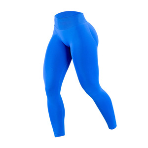 Custom Logo 2025 Impact Solid Color <b>Leggings</b> for Women Nude Feel High Quality High Waist No T-line Butt Lift Yoga <b>Legging</b> - Product Image 1