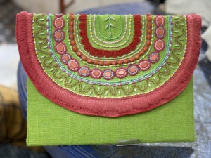 Diseñador de estilo bohemio indio para mujer, gran capacidad, hecho a mano, mensajero, compras de noche, bolso de mano, estilo bohemio con cuentas, venta al por mayor - Product Image 5