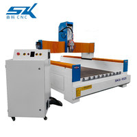 1325 Router CNC de alta velocidad para mármol, granito, piedra, estatuas y lápidas, con caja de engranajes, PLC, motor de husillo de 3KW y refrigeración por agua, de larga duración