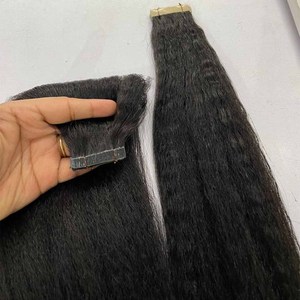 BANDE INDIEN ALIGNÉ À CUTICULES VIERGES dans les EXTENSIONS DE CHEVEUX DU VENDEUR INDIEN 100% CHEVEUX HUMAINS CRUS DE QUALITÉ SUPÉRIEURE - Product Image 5