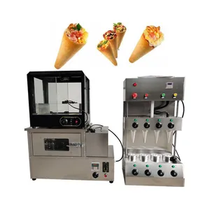 Manufacturer's best-selling 220V/110V cone pizza machine with high efficiency and delicious food