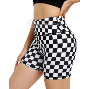 Pantalones cortos de mujer de color sólido de último estilo, pantalones cortos de mujer personalizados, pantalones cortos de fitness lisos con estilo de alta calidad para mujer - Product Image 3