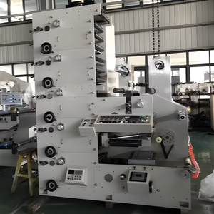 UTR420-5 Multi Color Rotary Flexo Printing Machine with Automatic <b>Straw</b> Sleeving & Packing Coffee Stirring Stick & <b>Paper</b> <b>Straw</b> - Product Image 2