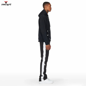 Vente à chaud vêtements de sport survêtements respirants en polyester vêtements de sport de haute qualité survêtement de couleur contrastée - Product Image 2