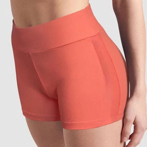 Pantalones cortos de mujer en blanco Pantalones cortos de mujer sólidos - Product Image 4