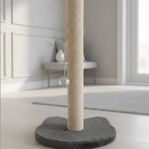 Grattoir pour chat gris de haute qualité, adapté aux chats de toutes races et tailles. - Product Image 4