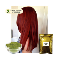 Bio Kräuter wein Rot Henna Pulver Semi-Permanent Haar färbemittel Kostenlose Probe Hersteller produkt