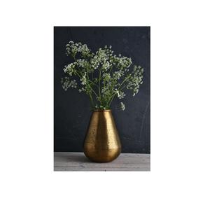 กระถางปลูกต้นไม้โลหะสีทองสำหรับปลูกดอกไม้หลากสีสัน สร้างจุดเด่นที่มีชีวิตชีวาในพื้นที่กลางแจ้ง - Product Image 1