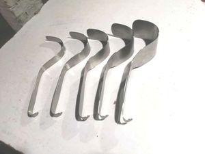 Deaver Retractor Abdominal Manual Juego de 5 2,25 "Ancho 1" Longitud 8 "Piezas de acero inoxidable GermanSteel - Product Image 2