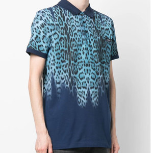 Algodón de secado rápido para camiseta Polo para hombres Venta al por mayor Diseño de logotipo personalizado Patrón sólido Tela de punto 220 gramos Peso - Product Image 3