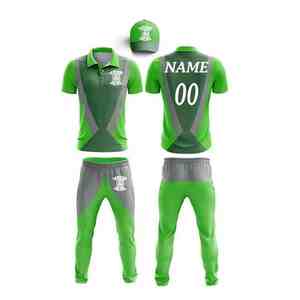 Customizable High Quality Men's <b>Cricket</b> Uniform Anti-Bacterial 100% Polyester Comfortable Casual Wear Digital Printing OEM - Product Image 3