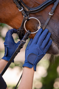 ถุงมือขี่ม้าหนังแท้ Amara Grip ถุงมือขี่ม้าเสริมความแข็งแรงบริเวณฝ่ามือ สำหรับขี่ม้าหนัก - Product Image 4