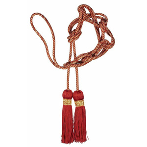 Cordón Negro de Alta Calidad para el Cuerpo Sacerdotal, Diseño de Cruz Pectoral Hecho a Mano, Acabado Recubierto, Hecho en Pakistán, Accesorio para Vestimenta - Product Image 2