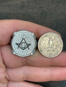 Argent sterling certifié IGI à la demande Full Bling Moissanite Bandes de mariage pour femmes Hip Hop Streetwear Fans Must-Have - Product Image 2