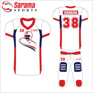 Uniforme de football américain, en tissu 4 voies, haut de gamme, prix bas, vêtement de sport personnalisé et de haute qualité - Product Image 3