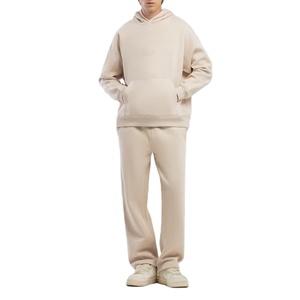 Survêtements pour hommes grandes tailles, confortables, en molleton bouclette, design OEM, vente en gros, collection hiver 2026, très demandés - Product Image 1