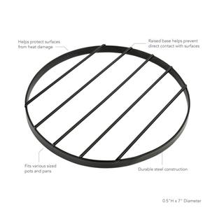 <b>Kitchen</b> <b>Accessories</b> Steamer Rack Steam Cooker Round Cooking Racks Stainless Steel Trivet Stands - Product Image 3