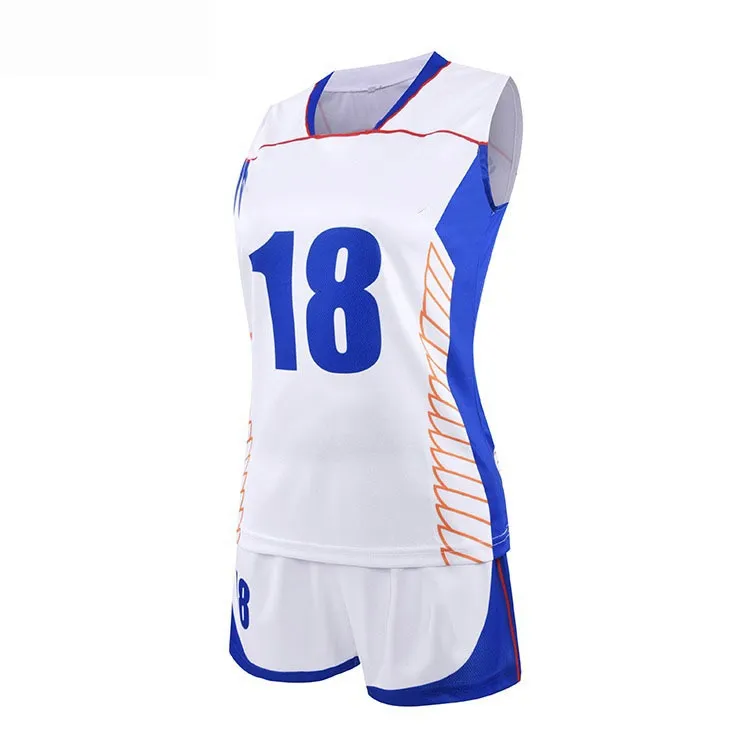 2023 conception personnalisée votre propre qualité dernière Polyester sans manches hommes femmes sport volley-ball uniforme
