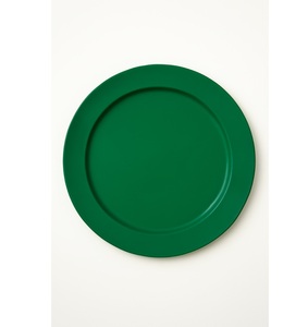 Platos de Servicio Decorativos Elegantes de Color Verde Sólido, Platos Base de Estilo Nórdico Mate para Fiestas, Eventos, Restaurantes, Venta al por Mayor - Product Image 1