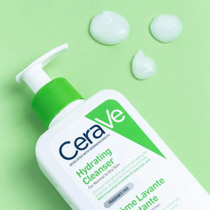 Limpiador Hidratante Premium CeraVe, Limpiador Facial No Resecante con Fórmula Enriquecida con Ceramidas para Reparación de la Barrera Cutánea - Product Image 1