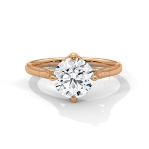 Anillos de compromiso de diamantes de moissanita de Plata de Ley 925 originales superventas anillo de promesa de Halo de moda para mujer - Product Image 3