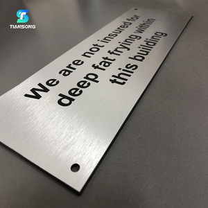 <span class=keywords><strong>Plaque</strong></span> en métal murale Numéro de maison Signes Nom de rue Numéro de porte <span class=keywords><strong>Plaque</strong></span> en acier inoxydable personnalisée - Product Image 3