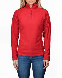 Chaqueta de Forro Polar de Alta Calidad con Cierre de Cremallera de Cuarto, Corte Holgado, Cuello Alto, para Mujer, Cómoda, Ligera, para Viajes - Product Image 6