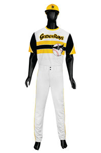 ชุดเบสบอลผู้ใหญ่ สีทีมและโลโก้สั่งทำได้ ระบายอากาศได้ดี ผ้าโพลีเอสเตอร์ 100% ไซส์ใหญ่ ป้องกันแบคทีเรีย - Product Image 2