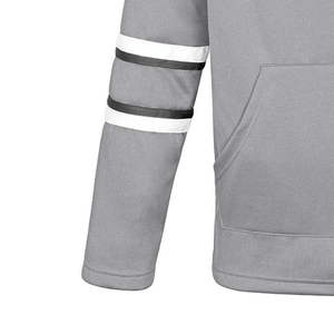 Sweat-shirts d'équipe de hockey en polyester, sweat-shirt de hockey vierge, jersey, achat en gros, jersey de hockey sur glace vierge personnalisé avec lacets, OEM - Product Image 3