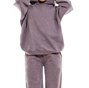 Diseño cómodo para mujer, 2 piezas con conjunto de correr de talla grande, tela personalizada, ropa activa profesional más vendida, chándal para mujer - Product Image 1