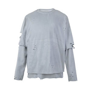 Camisetas de Doble Capa para Hombre 2026, Talla Grande, Fáciles de Usar, Cuello Redondo, Hechas de Algodón/Fibra de Bambú, Precio Económico - Product Image 1