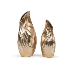 Diseño atractivo Florero de metal Centros de mesa Decoraciones de mesa Maceta hecha a mano Florero de metal de color dorado para ocasiones - Product Image 2