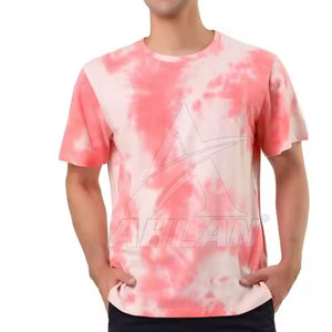T-shirts Tie-Dye pour Hommes à Usage Extérieur, Faible MOQ, Meilleures Ventes, Design Tendance, Grandes Tailles - Product Image 5
