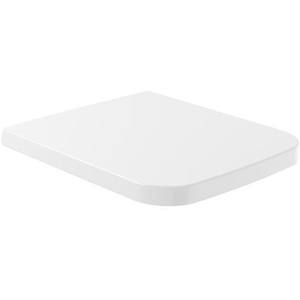 Couvre-siège de toilette rectangulaire blanc alpin VB Venticello 377x455x41mmWC - Product Image 1