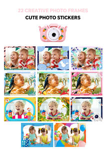 GAD-C02 taille portable et <span class=keywords><strong>jeux</strong></span> intégrés légers caméra pour enfants haute définition avec résolution réglable - Product Image 5