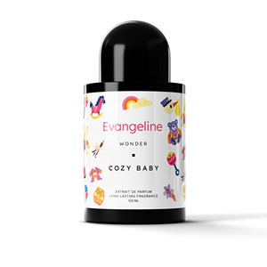 Evangeline Wonder Cozy Baby Extrait de Parfum 100ml Écologique Longue Durée Usage Quotidien Frais et Propre Vanille Musc Bergamote Spray - Product Image 1