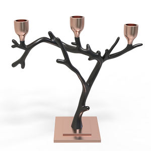 Aesthetic Gold Metal <b>Tree</b> Royal <b>Candle</b> Holders Taper Candlestick Holder Stand for Home Dining Table Decor for <b>Christmas</b> Easter - Product Image 2