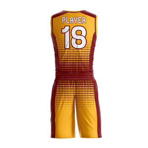 Uniforme de basket-ball de haute qualité, style tendance, séchage rapide, vêtements de sport pour jeunes, uniforme de basket-ball - Product Image 3