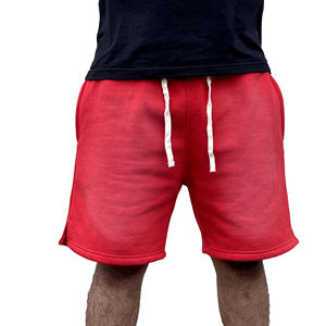 Pantalones cortos de baloncesto para hombre de High Street Estilo hip-hop Temporada de punto Menos malla Cierre de cordón Bolsillo Bermudas teñidas lisas - Product Image 1