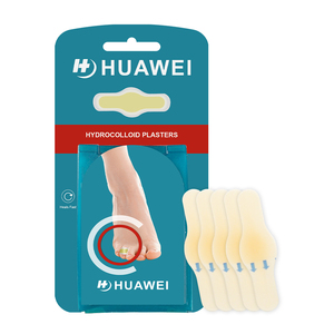 Fabrieksbron Hydrocolloïde Pleister Hiel Blaarpleister Waterdichte Blaarpad Pleister Sticker Beschermende Voetpleister CE Gecertificeerd - Product Image 1