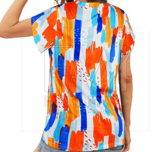 เสื้อพิมพ์ซับลิเมชันสำหรับผู้หญิงเสื้อพิมพ์ลายใหม่สำหรับฤดูร้อนสินค้ามา2025 - Product Image 3